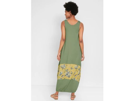 B.P.C sukienka długa bawełniana w motyle r.60/62