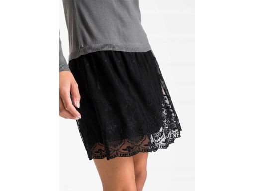 B.P.C sukienka dzianinowa 2w1z koronką r.32/34