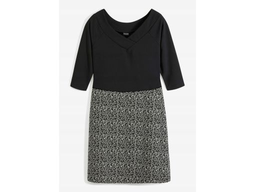 B.P.C sukienka 2w1 żakardowa 36/38.