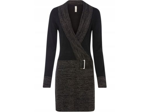 B.P.C sukienka dzianinowa z paskiem ^40/42