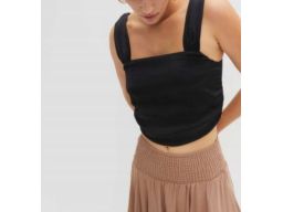 B.P.C top krótki satynowy elegancki 50.