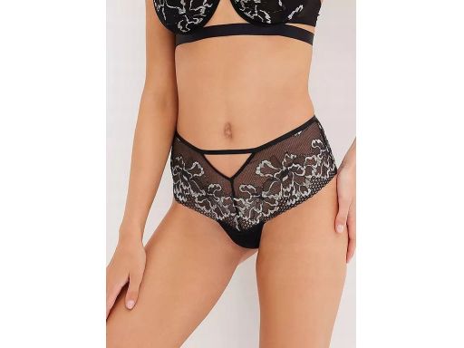 B.P.C koronkowe stringi z wysoką talią ^44/46