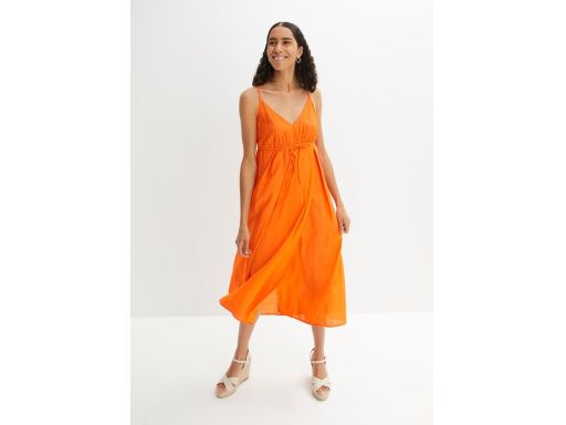 B.P.C sukienka pomarańczowa letnia r.44