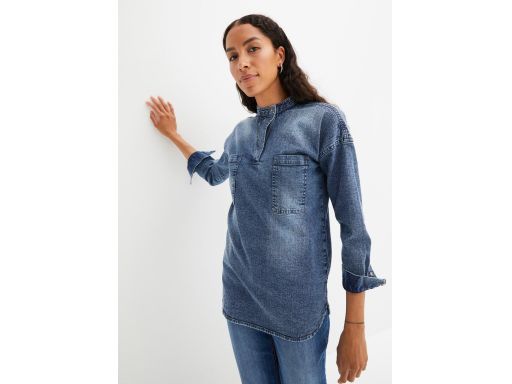 B.P.C tunika jeansowa ze stójką 38.