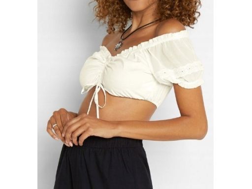 B.P.C damska bluzka krótka ludowa r.52