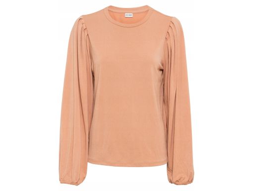 B.P.C bluzka długi rękaw morelowa r.32/34