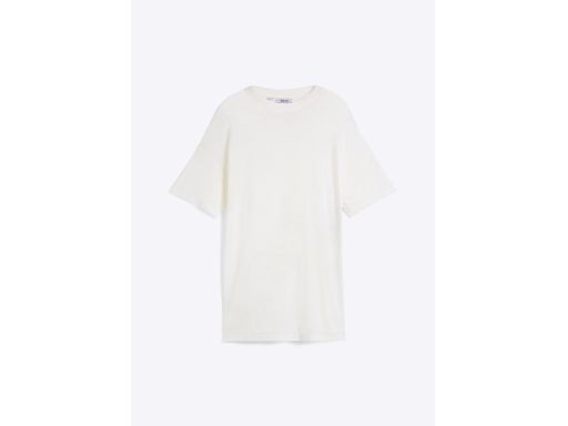 B.P.C t-shirt z lnem ecru 48/50.