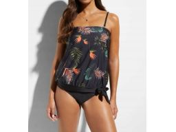 B.P.C top tankini z odpinanymi ramiączkami we wzory 42.