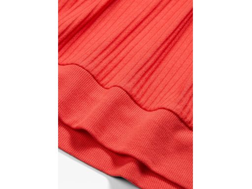 B.P.C bluzka prążkowana oversize czerwona ^48/50