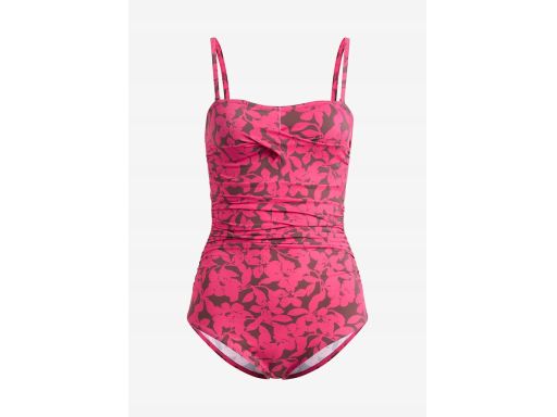 B.P.C kostium kąpielowy bandeau w kwiaty r.40