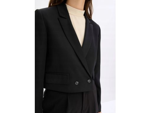 B.P.C marynarka żakiet krótki czarny 52.