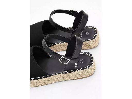 B.P.C sandały espadryle czarne 40.