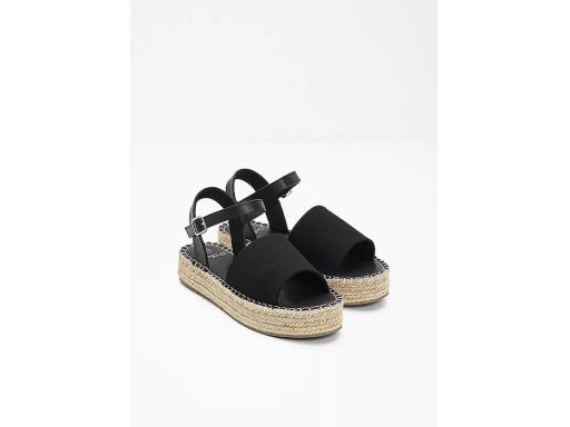 B.P.C sandały espadryle czarne 40.
