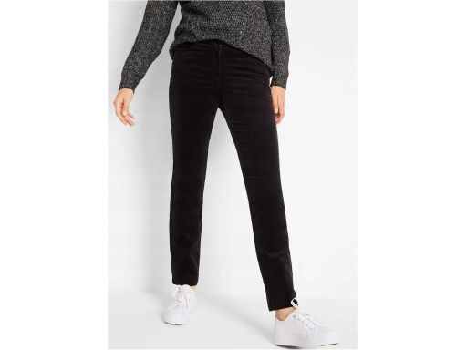 B.P.C spodnie sztruksowe czarne r.48