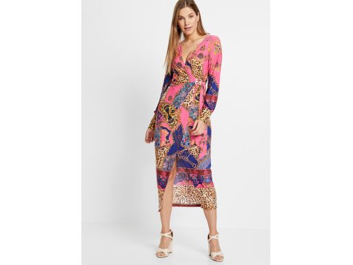 B.P.C sukienka wzorzysta midi r.40/42