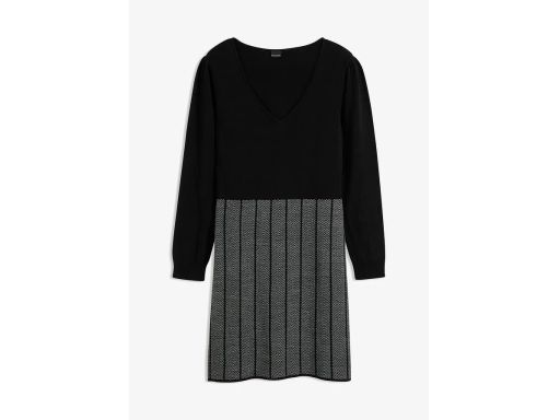 B.P.C sukienka z efektem 2w1 dzianinowa 40/42.