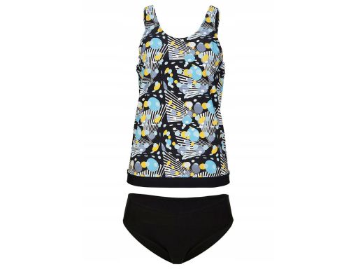 B.P.C tankini oversize z czarnymi figami ^46