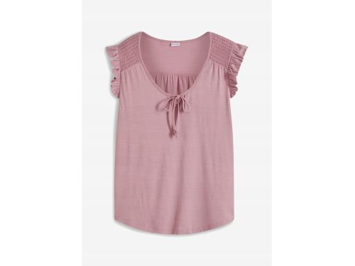 B.P.C bluzka brudny róż z wiązaniem 36/38.