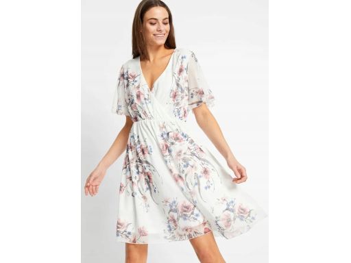 B.P.C sukienka siateczkowa w kwiaty ^40/42