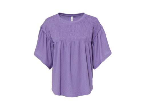 B.P.C bluzka fioletowa krepowana modna ^44/46