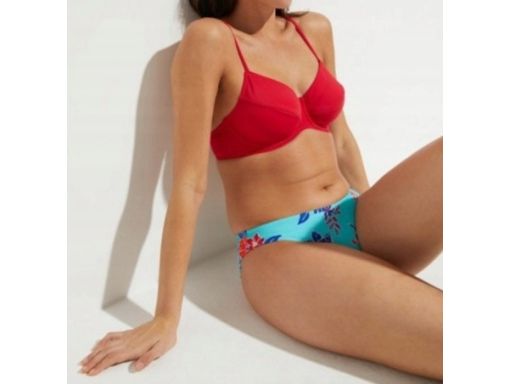 B.P.C bikini z kolorowym wzorem modne 46 (90C).