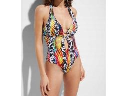 B.P.C kostium kąpielowy kolorowy we wzory 42.
