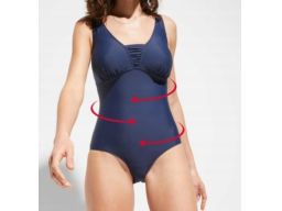 B.P.C kostium jednoczęściowy granatowy 48.