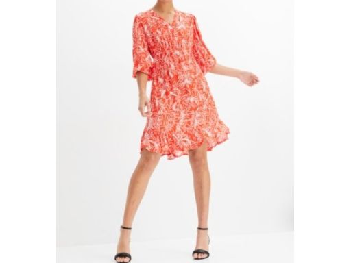 B.P.C letnia sukienka ze wzorem r.44