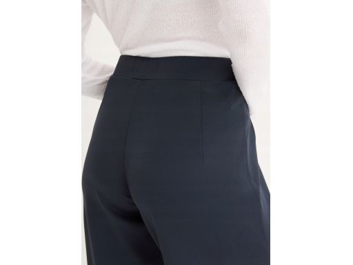 B.P.C. spodnie dżersejowe granatowa szarość r.36/38