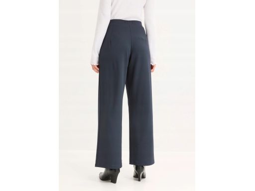 B.P.C. spodnie dżersejowe granatowa szarość r.36/38