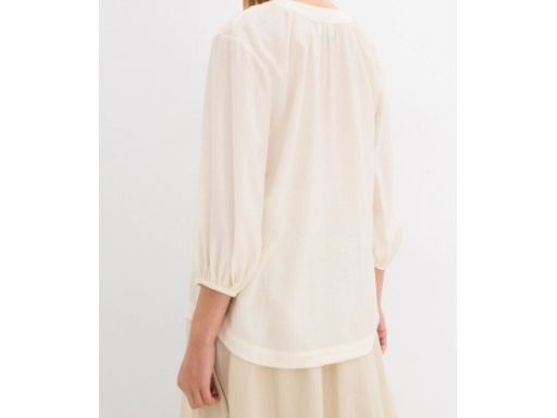 B.P.C bluzka koszulowa ecru na guziki r.36