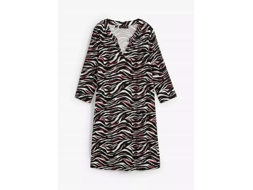 B.P.C sukienka we wzory prosta 44/46.