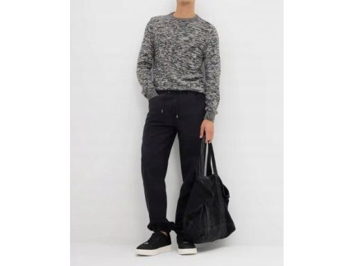 B.P.C sweter męski szary melanż r.XXL