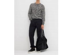 B.P.C sweter męski szary melanż r.XXL