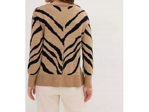 B.P.C sweter damski żakardowy we wzór