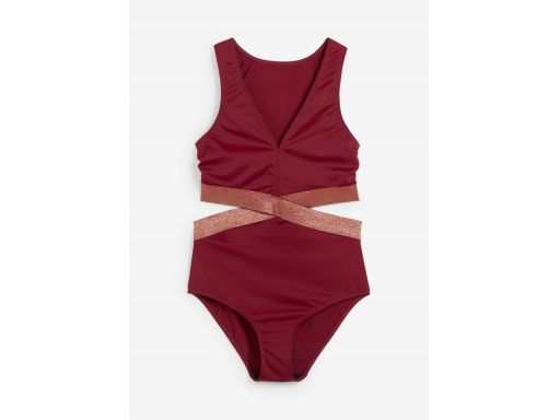 B.P.C kostium kąpielowy monokini bordo z wycięciami r.44
