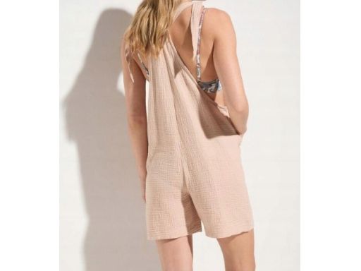 B.P.C kombinezon plażowy muślinowy beżowy 44.