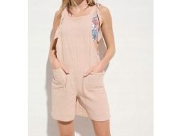 B.P.C kombinezon plażowy muślinowy beżowy 44.