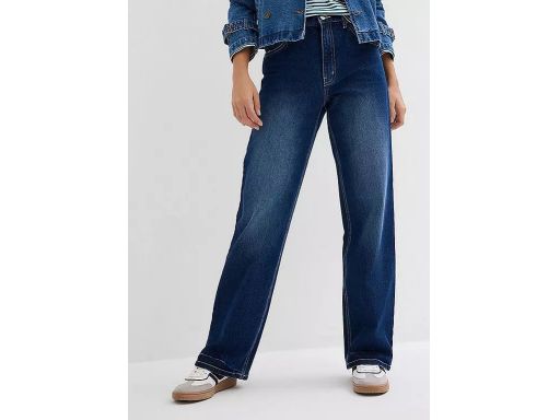 B.P.C spodnie jeansowe ciemne proste r.54
