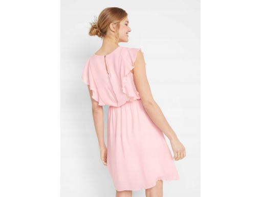 B.P.C sukienka ciążowa dżersejowa różowa 36/38.