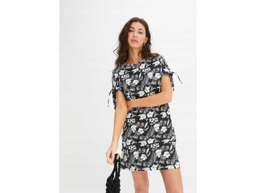 B.P.C sukienka shirtowa z nadrukiem r.32/34