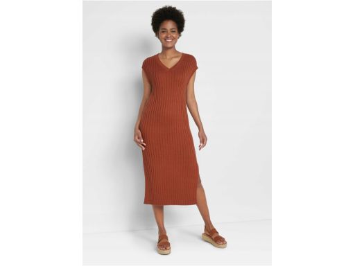 B.P.C dzianinowa sukienka bez rękawów 48/50.