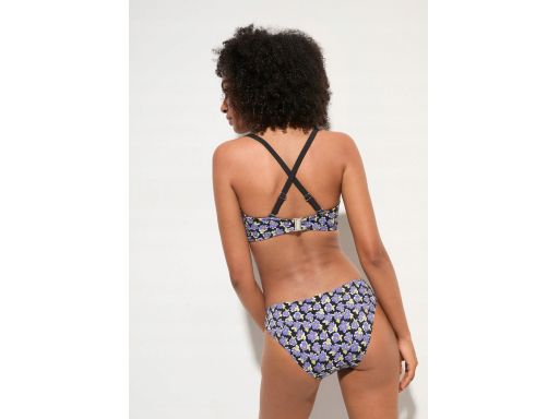 B.P.C bikini na fiszbinach z figami kolorowe w kwiatuszki 42 (80B).