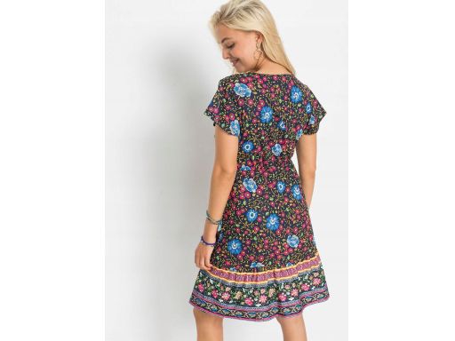 B.P.C krótka sukienka wzorzysta r.36/38