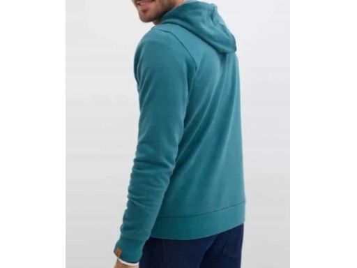 B.P.C bluza męska morska zielona z kapturem 3XL.