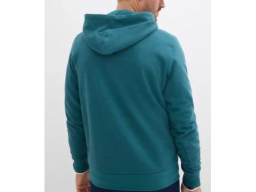 B.P.C bluza męska morska zielona z kapturem 3XL.