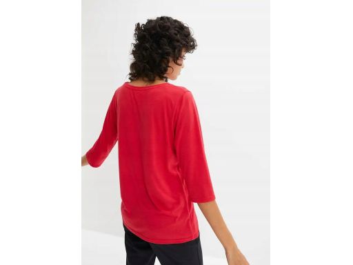 B.P.C bluzka Myszka Mickey czerwona z nadrukiem ^48/50
