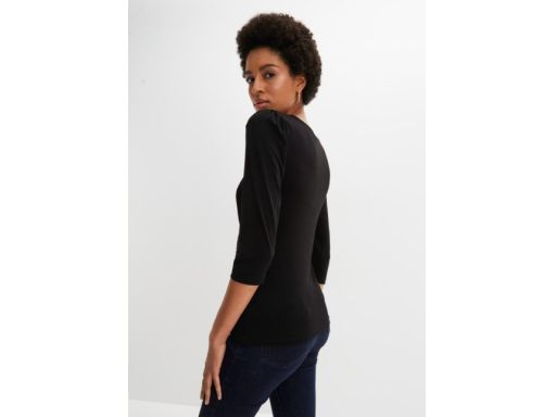 B.P.C bluzka ze sznurowaniem czarna r.36/38