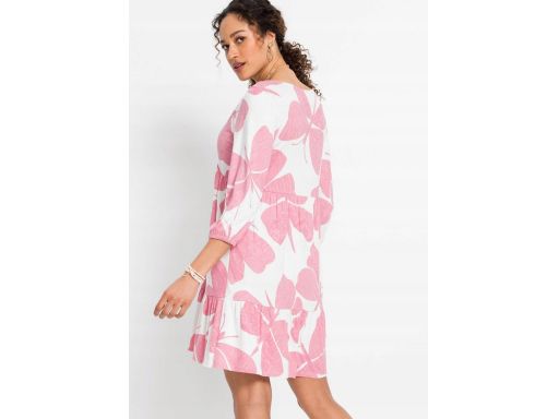 B.P.C sukienka we wzory z wiskozy ^44/46