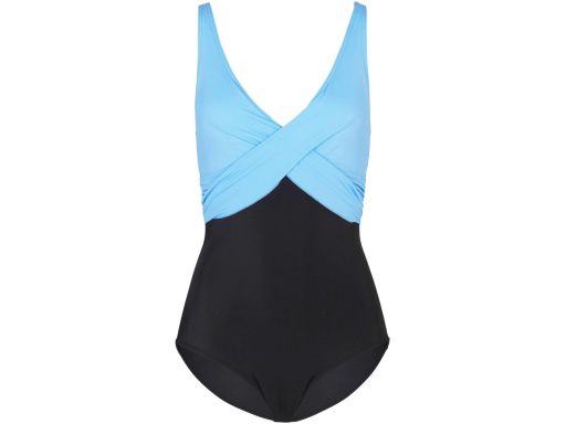 B.P.C kostium kąpielowy niebiesko-czarny 44.